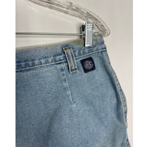Vintage Giorgio Saint Angelo Blue Jean Shorts high waisted size 14 - Picture 12 of 12